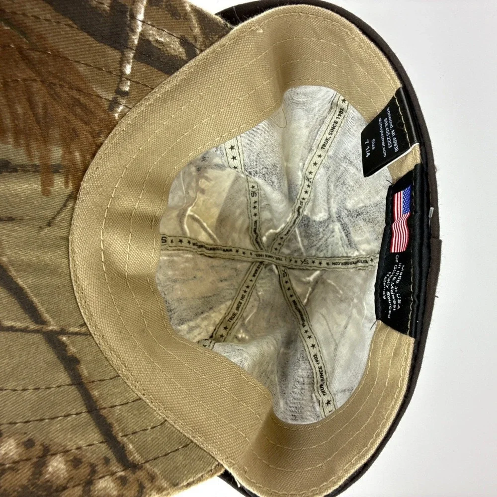 Stormy Kromer The Field Cap Realtree AP Camo Mens Size 7 1/4 USA NWOT‎